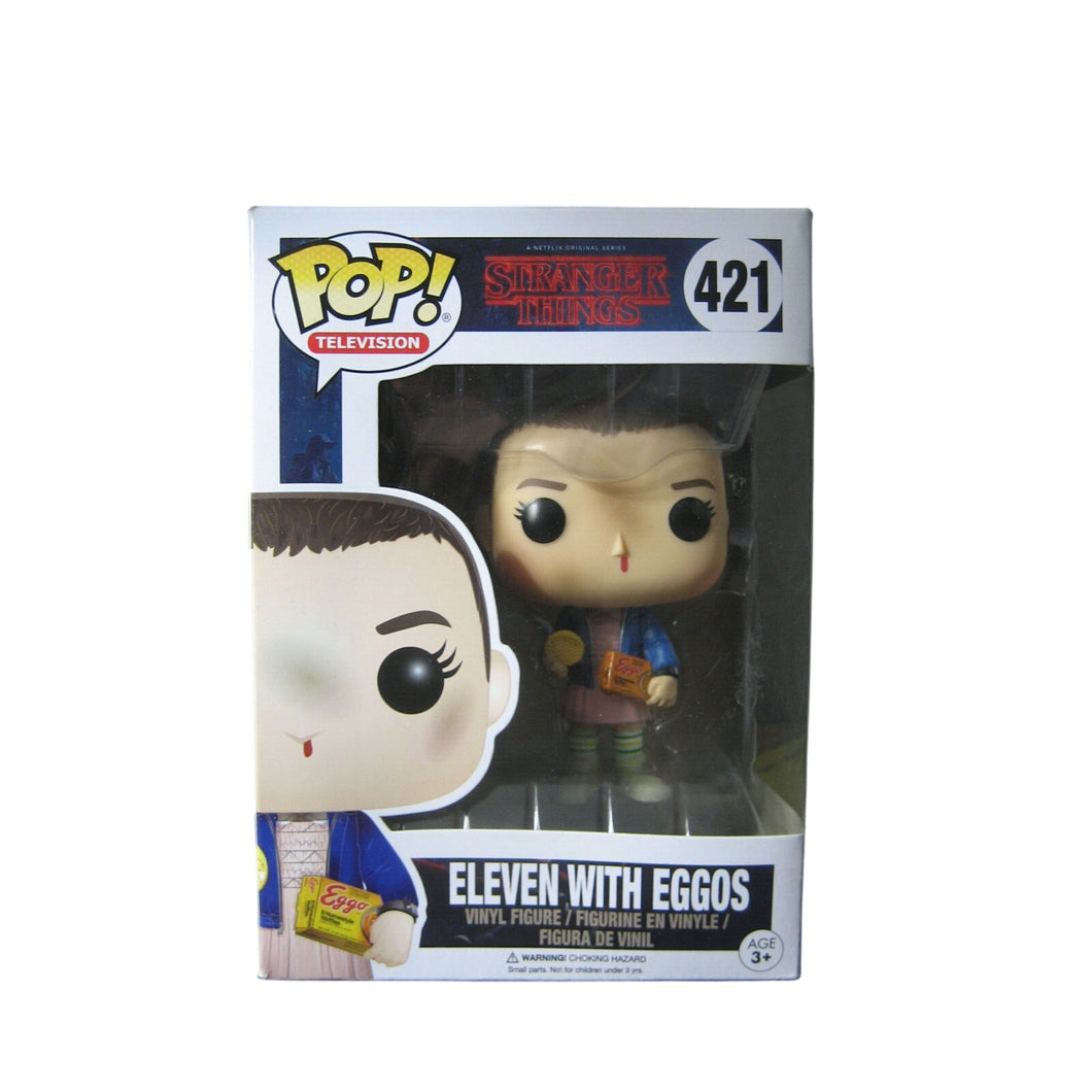 FUNKO POP ELEVEN WITH EGGOS #421 FIGURE STRANGER THINGS NETFLIX