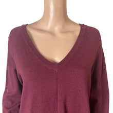 Load image into Gallery viewer, Bobeau Sweater Womens Medium Burgundy Pullover New