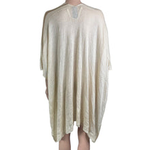 Load image into Gallery viewer, Vince Camuto Shawl Knit Womens One Size Beige Brown Shimmer