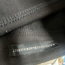 Load image into Gallery viewer, White House Black Market Black Leggings Womens 2 Faux Leather