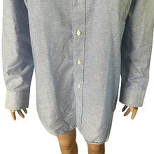 Load image into Gallery viewer, VTG Chaps Ralph Lauren Men’s Button Down Shirt Blue Oxford Long Sleeve Size 15.5 32/33 Classic Fit