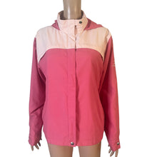 Load image into Gallery viewer, LizGolf Jacket Womens Medium Pink Full Zip Lightweight Golf