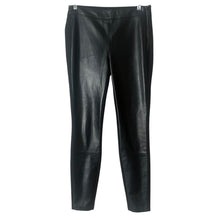 Load image into Gallery viewer, White House Black Market Black Leggings Womens 2 Faux Leather