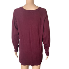 Load image into Gallery viewer, Bobeau Sweater Womens Medium Burgundy Pullover New