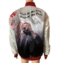 Load image into Gallery viewer, Headgear Classics DMX Jacket Mens L Satin Bomber Flesh My Flesh Blood Hip Hop