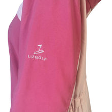 Load image into Gallery viewer, LizGolf Jacket Womens Medium Pink Full Zip Lightweight Golf
