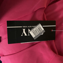 Load image into Gallery viewer, SLNY Dress Womens 18 Pink Chiffon Overlay Sleeveless Shift Cocktail Party Plus