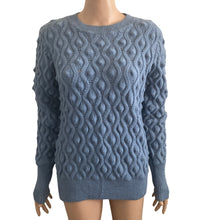 Load image into Gallery viewer, Sweet Romeo Sweater Womens Medium Blue Cornflower