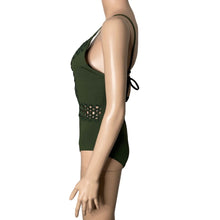 Load image into Gallery viewer, Anthropologie Becca Siren One Piece Swimsuit Womens Size Medium Green