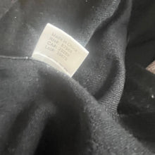 Load image into Gallery viewer, Elan Black Fringe Wrap Shawl Cardigan Sweater XS