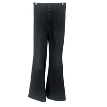 Load image into Gallery viewer, We The Free Free People Black Flare Jeans Womens 26S High Rise Stretch Denim