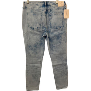 Universal Threads Jeans Womens 14/32R Blue High Rise Curvy Skinny Light Acid Wash
