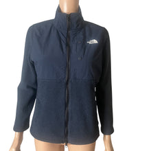 Load image into Gallery viewer, The North Face Denali Womens Small Navy Blue Fleece Jacket Full Zip Logo