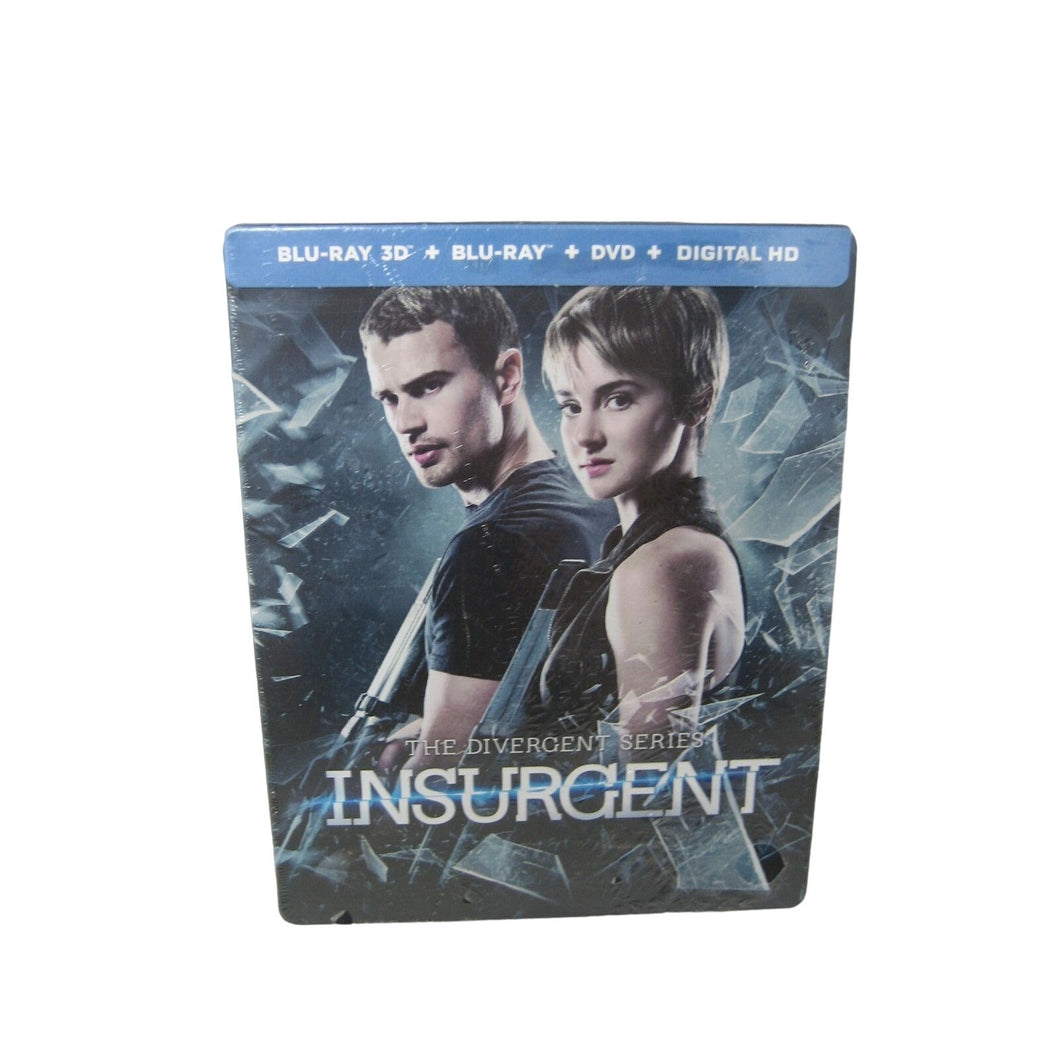 insurgent 3D bluray + dvd steelbook new sealed sci-fi best buy exclusive