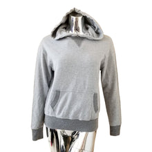 Load image into Gallery viewer, Everleigh Hooded Sweatshirt Womens XS Gray French Terry Pullover New