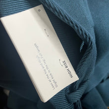 Load image into Gallery viewer, Ann Taylor High Rise Belted Trouser Pants Womens 0 Teal Blue Wide Leg Work Career