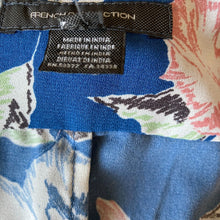 Load image into Gallery viewer, French Connection Dress Womens 8 Verona Drape Midi Floral Blue New