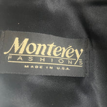 Load image into Gallery viewer, Vintage Monterey Fashions Black Faux Fur Long Coat Womens XL- 2XL Made in USA Glam