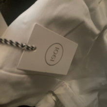 Load image into Gallery viewer, 1901 Pants Womens Size 14 White Pull On Slim Straight Leg Side Slit Stretch