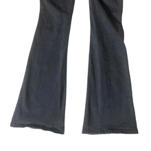 Load image into Gallery viewer, We The Free Free People Black Flare Jeans Womens 26S High Rise Stretch Denim