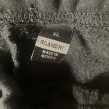 Load image into Gallery viewer, Carhartt Sweat Shorts Mens XL Black Relaxed Fit Fleece Drawstring Zip Pocket