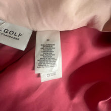 Load image into Gallery viewer, LizGolf Jacket Womens Medium Pink Full Zip Lightweight Golf