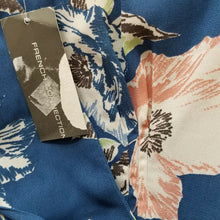 Load image into Gallery viewer, French Connection Dress Womens 8 Verona Drape Midi Floral Blue New