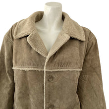 Load image into Gallery viewer, Vintage Wilsons Suede Coat Womens Small Sherpa Lining