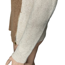 Load image into Gallery viewer, J Crew Sweater Womens Size XS Brown Tan Beige Merino Wool Pullover