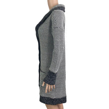 Load image into Gallery viewer, Sanctuary Sweater Long Cardigan Women&#39;s Small Gray &amp; White