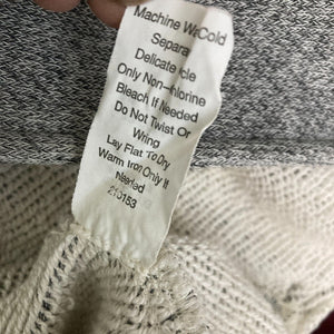 Cabi Jacket Womens Medium Shrunken Knit Peacoat Marbled Gray
