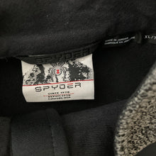 Load image into Gallery viewer, Spyder Sweater Jacket Mens XL Gait Half Zip Black Gray New