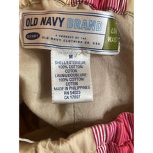 Load image into Gallery viewer, Old Navy Skirt Womens Medium Pink Stripe Tiered Cotton Boho Peasant Midi