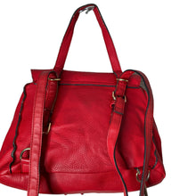 Load image into Gallery viewer, Nanette Lapore Arabelle Convertible Crossbody Backpack Red