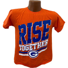 Load image into Gallery viewer, Florida Gators Tshirt Male Youth Large rise together ncaa football orange blue