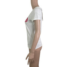 Load image into Gallery viewer, Juicy Couture Tshirt Womens Small White Short Sleeve Stretch