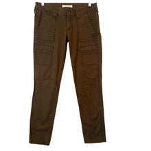Load image into Gallery viewer, Ann Taylor LOFT Cargo Pants Women’s Size 2 Brown Marisa Utility Casual Pockets