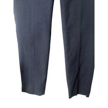 Load image into Gallery viewer, Ann Taylor Pants Womens 0 Devin Fit Navy Pin Dot Wool Blend Career Trousers
