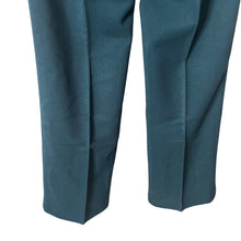 Load image into Gallery viewer, Ann Taylor High Rise Belted Trouser Pants Womens 0 Teal Blue Wide Leg Work Career