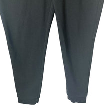 Load image into Gallery viewer, Nautica J Class Fleece Joggers Mens Medium Black Stretch Drawstring Sweatpants
