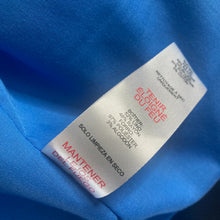 Load image into Gallery viewer, Jason Wu Cropped Linen Blend Blazer Jacket Blue One Button Women's Large L