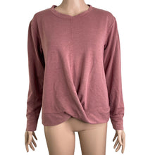 Load image into Gallery viewer, Knox Rose Sweatshirt Womens Small Stretch Mauve Pullover