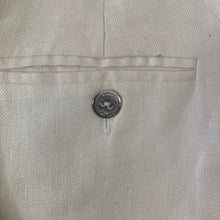 Load image into Gallery viewer, Lauren Ralph Lauren Linen Pants Womens 16 Ivory Straight Leg Dress Trousers