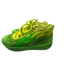 Load image into Gallery viewer, Puma Mens LaMelo Ball MB.01 Basketball Shoes Lime Green/Yellow Size 7