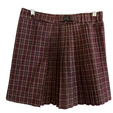 Load image into Gallery viewer, Wild Fable Mini Skirt Womens Small Plaid Purple Elastic Waist