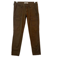 Load image into Gallery viewer, Ann Taylor LOFT Cargo Pants Women’s Size 2 Brown Marisa Utility Casual Pockets