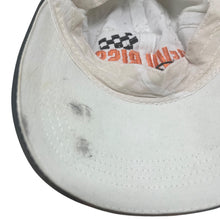 Load image into Gallery viewer, DeVilbiss Racing Hat Cap America Men's Adjustable White Canvas