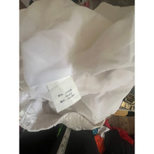 Load image into Gallery viewer, EIFINI Skirt Womens M Ivory Linen Viscose Blend Gold Button