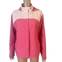 Load image into Gallery viewer, LizGolf Jacket Womens Medium Pink Full Zip Lightweight Golf