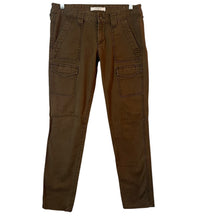 Load image into Gallery viewer, Ann Taylor LOFT Cargo Pants Women’s Size 2 Brown Marisa Utility Casual Pockets